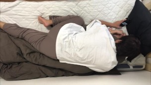 Amateur couple's awkward first sex