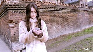 Bitches Abroad – Russian brunette in a MMF threesome abroad