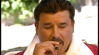 Mafia boss orders girl to suck off the boys