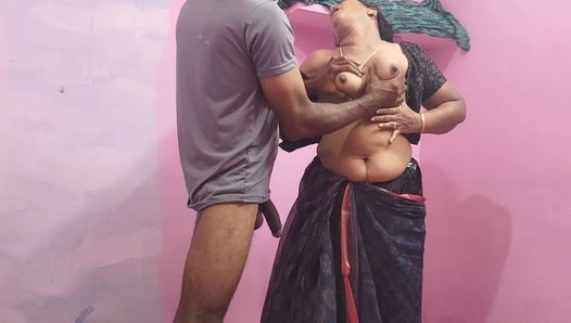 A mature woman refused sex and I hugged her gently and had sex with her